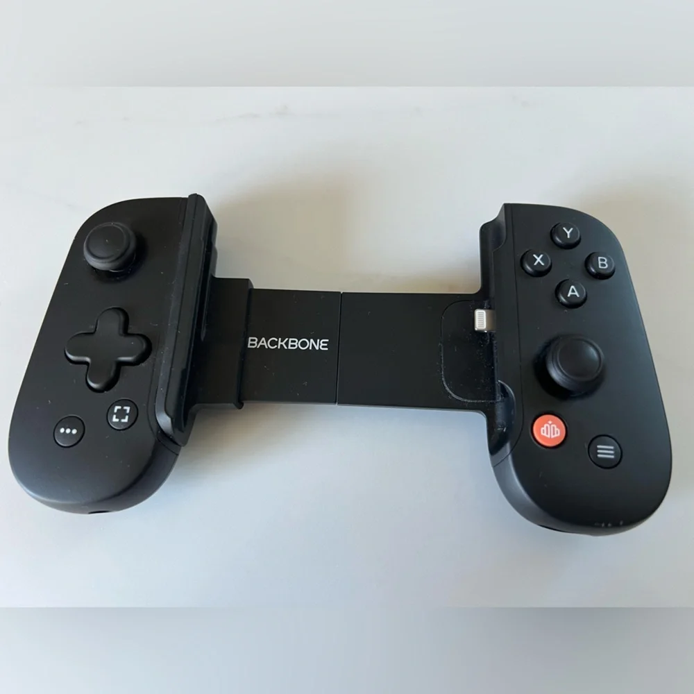 Black Mobile Gaming Controller for iPhone